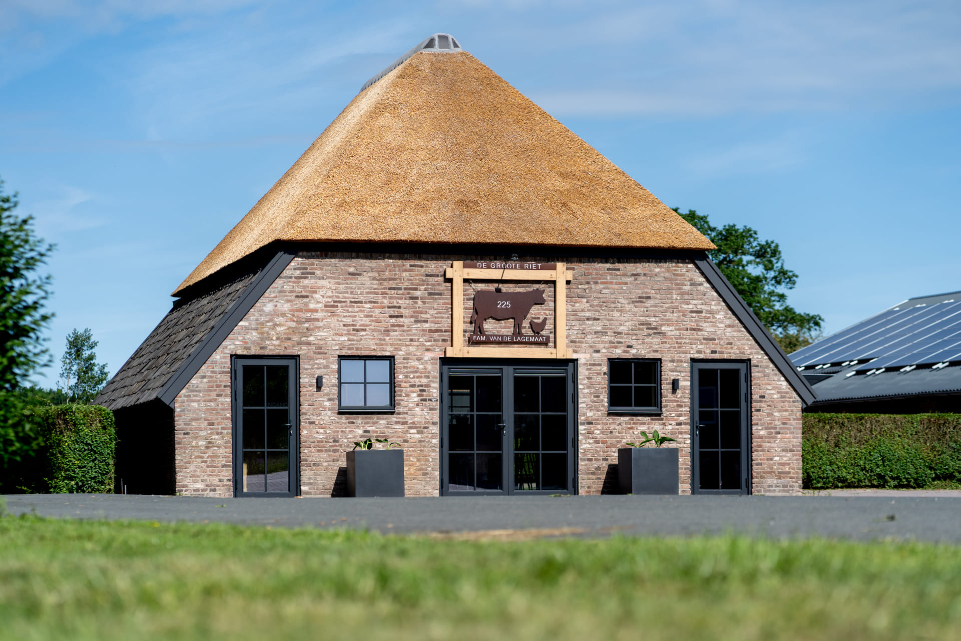 De schuur van De Groote Riet